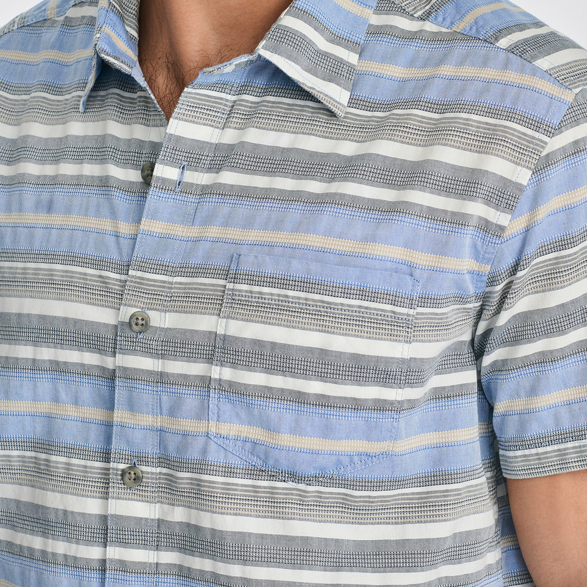 Eddie Bauer Men's SS Camano Dobby Shirt