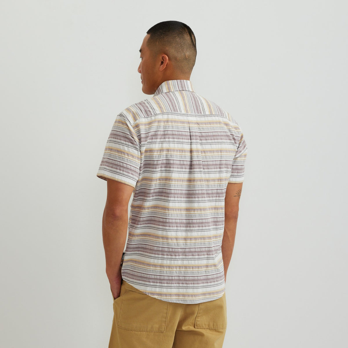 Eddie Bauer Men's SS Camano Dobby Shirt