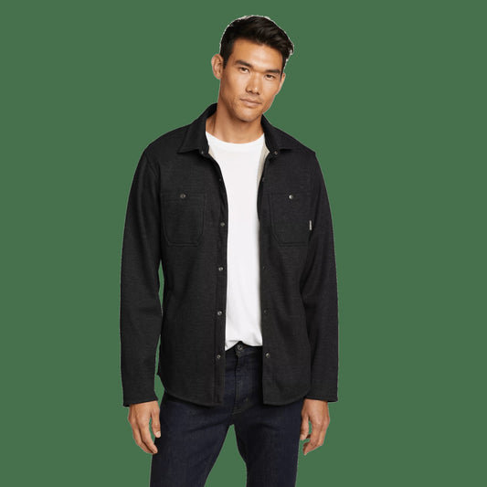 Eddie Bauer Men's LS Faux Shearling Lined The