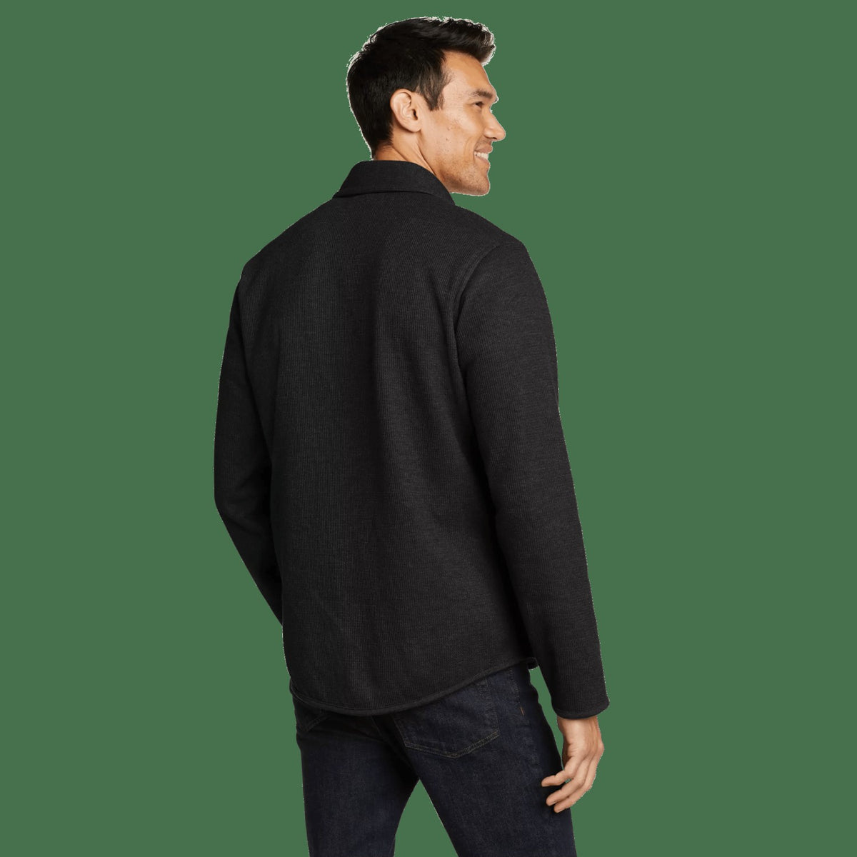 Eddie Bauer Men's LS Faux Shearling Lined The