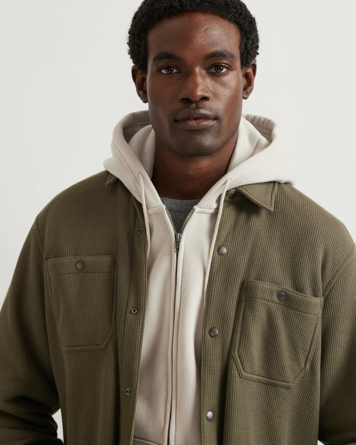 Eddie Bauer Men's LS Faux Shearling Lined The