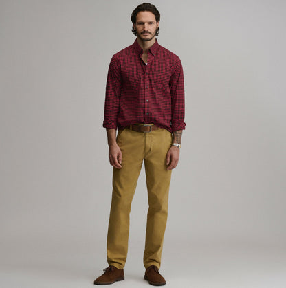 Eddie Bauer Men's Long-Sleeve Voyager 2.0 Dress Shirt