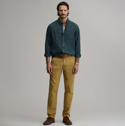 Eddie Bauer Men's Long-Sleeve Voyager 2.0 Dress Shirt