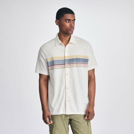 Eddie Bauer Men's SS Baja No Pocket Shirt
