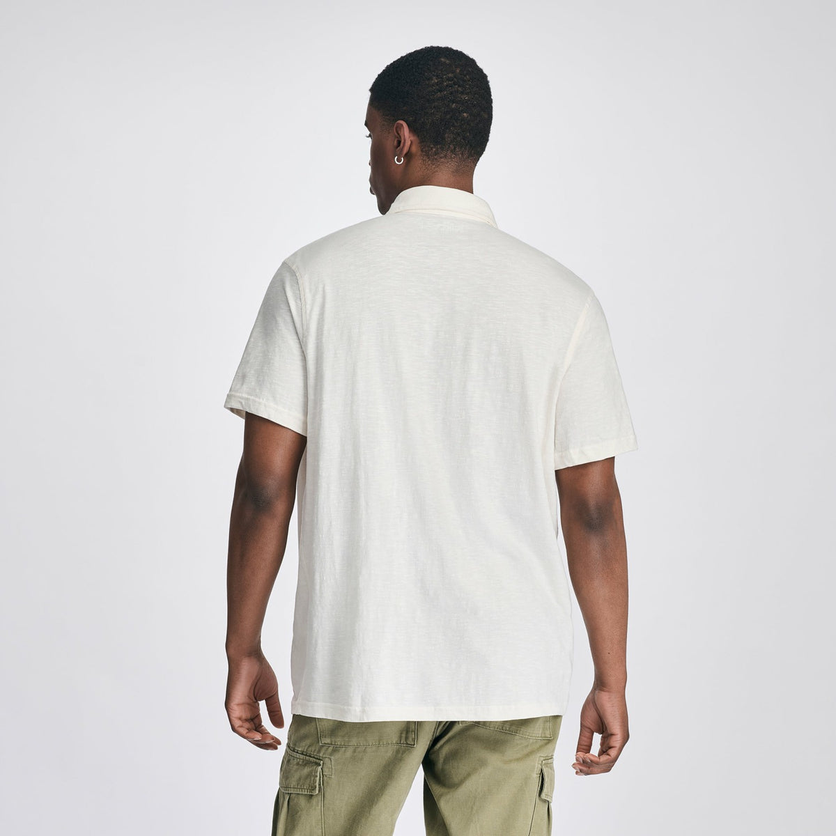 Eddie Bauer Men's SS Baja No Pocket Shirt