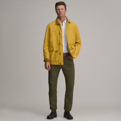Eddie Bauer Men's Lined Legend Wash Twill 5-Pocket Pants
