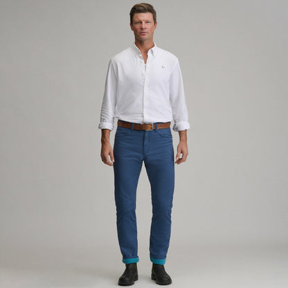 Eddie Bauer Men's Lined Legend Wash Twill 5-Pocket Pants