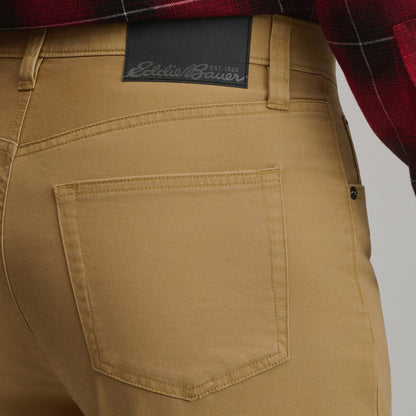 Eddie Bauer Men's Lined Legend Wash Twill 5-Pocket Pants
