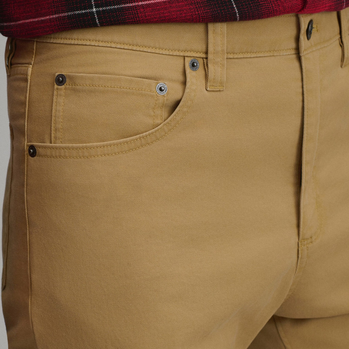 Eddie Bauer Men's Lined Legend Wash Twill 5-Pocket Pants