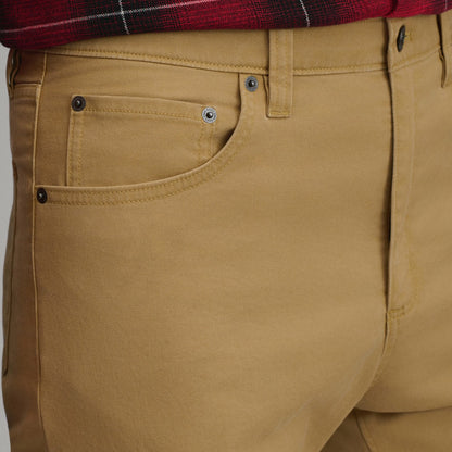 Eddie Bauer Men's Lined Legend Wash Twill 5-Pocket Pants