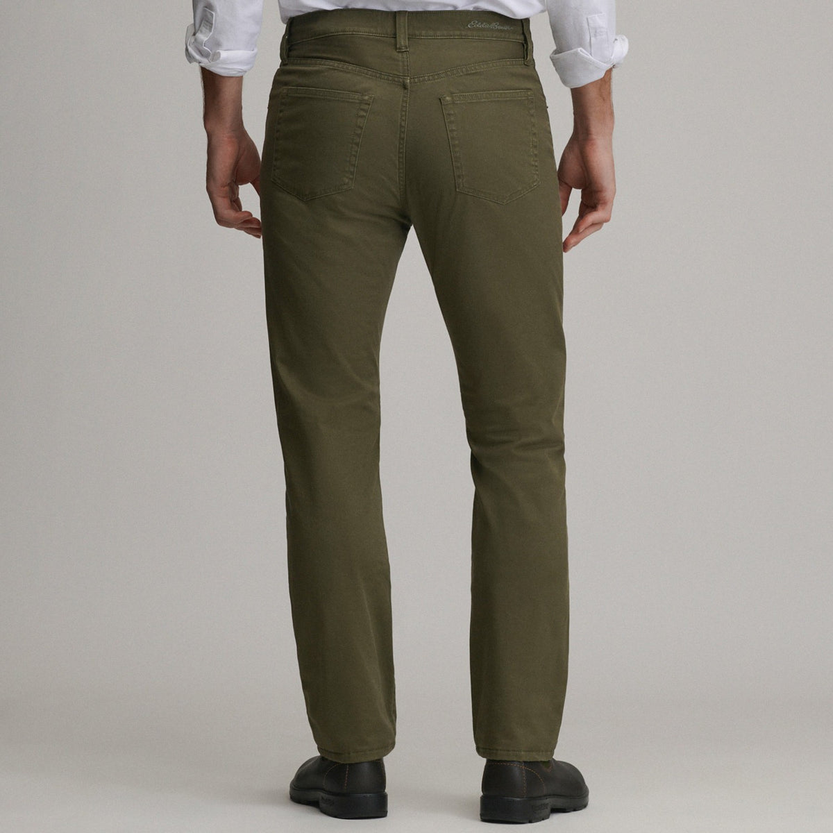 Eddie Bauer Men's Lined Legend Wash Twill 5-Pocket Pants