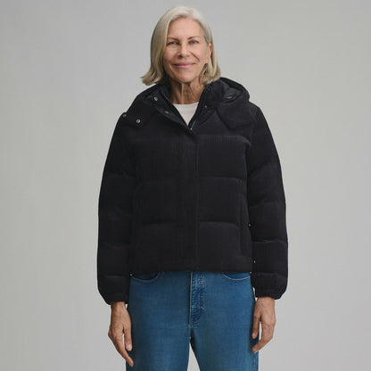 Eddie Bauer Women's Plush Puff Jacket - Cord