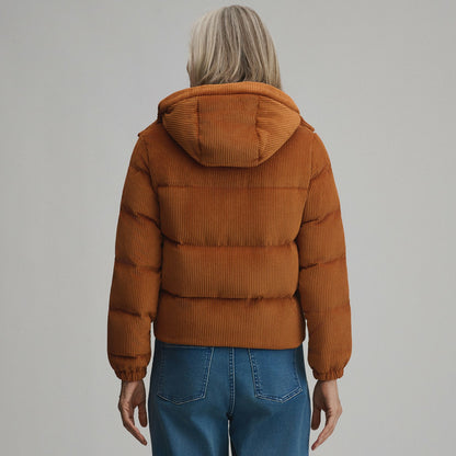 Eddie Bauer Women's Plush Puff Jacket - Cord