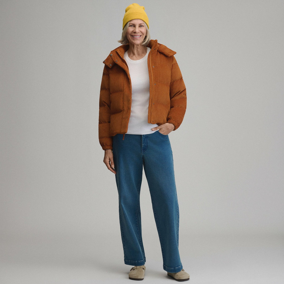 Eddie Bauer Women's Plush Puff Jacket - Cord