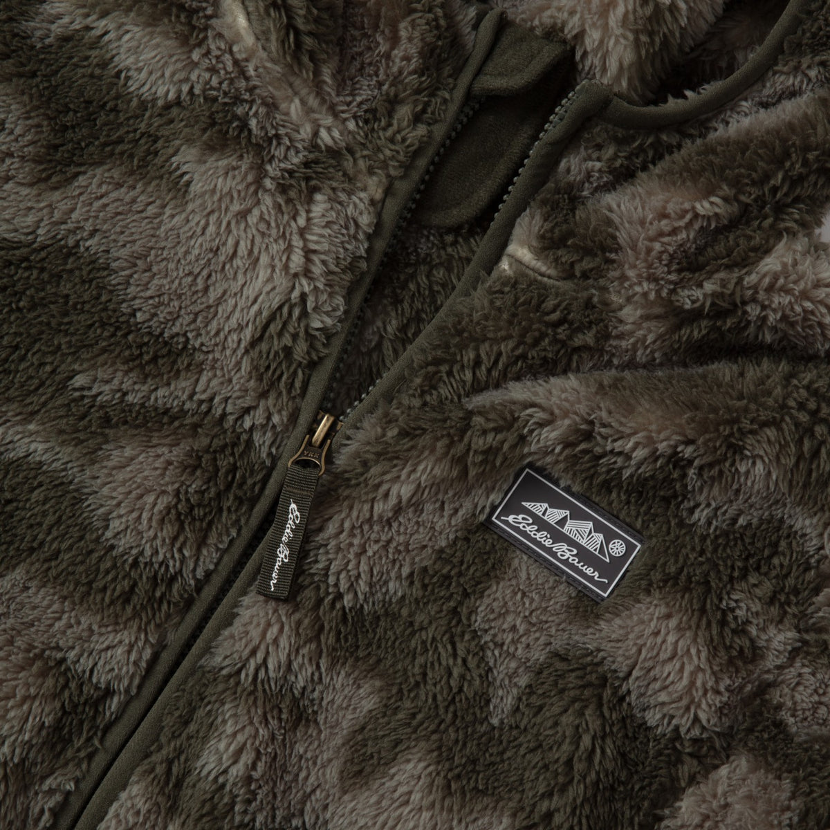 Eddie Bauer Kids Kids Quest Fleece Plush Hooded Jacket - Print