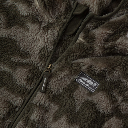 Eddie Bauer Kids Kids Quest Fleece Plush Hooded Jacket - Print