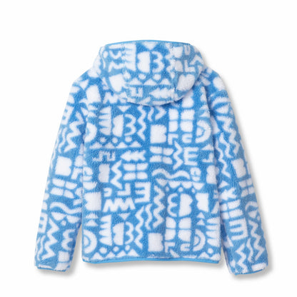 Eddie Bauer Kids Kids Quest Fleece Plush Hooded Jacket - Print