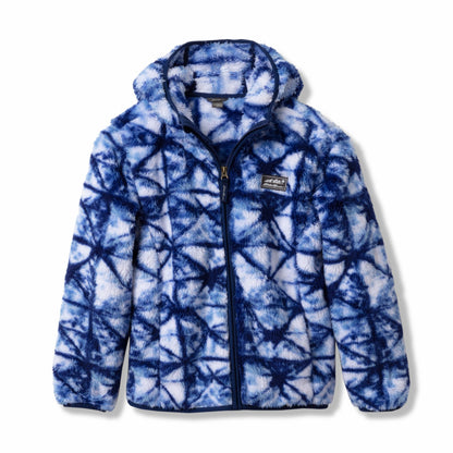 Eddie Bauer Kids Kids Quest Fleece Plush Hooded Jacket - Print