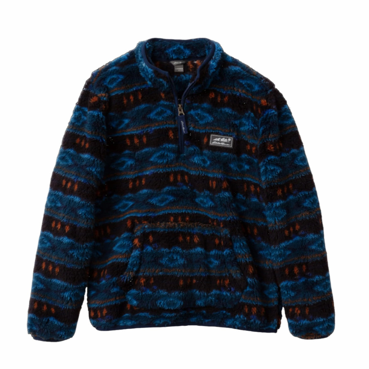 Eddie Bauer Kids Kids Quest Fleece Plush 1/4-Zip Jacket - Print