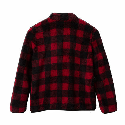 Eddie Bauer Kids Kids Quest Fleece Plush 1/4-Zip Jacket - Print