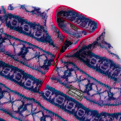 Eddie Bauer Kids Kids Quest Fleece Plush 1/4-Zip Jacket - Print