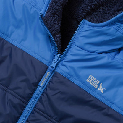 Eddie Bauer Kids Boys Deer Harbor Reversible Hooded Jacket
