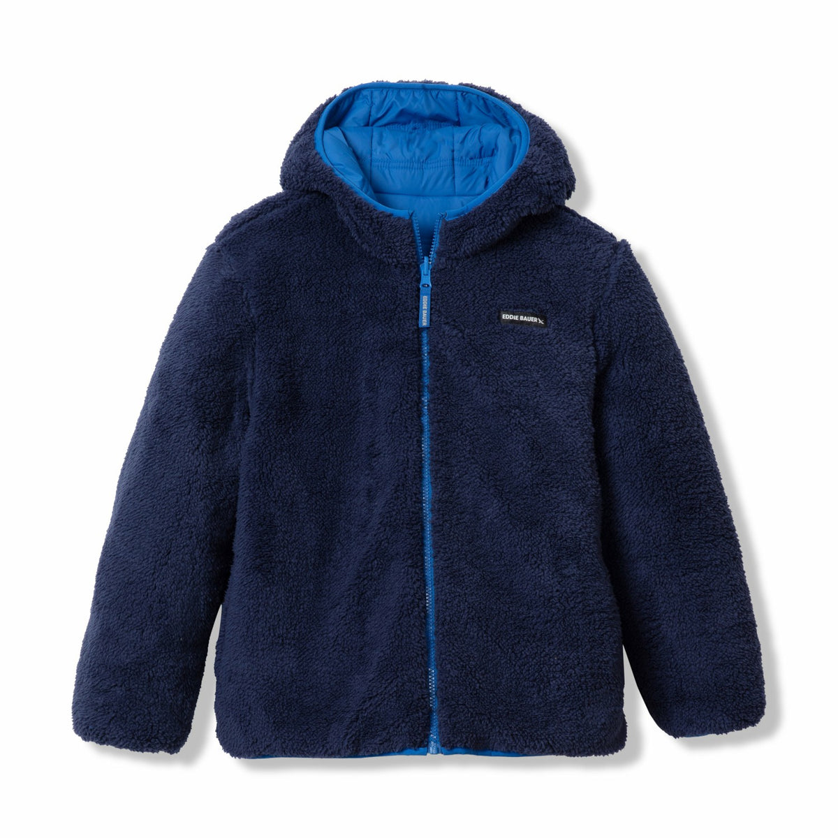Eddie Bauer Kids Boys Deer Harbor Reversible Hooded Jacket