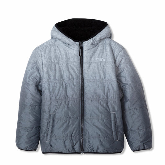 Eddie Bauer Kids Boys Deer Harbor Reversible Hooded Jacket