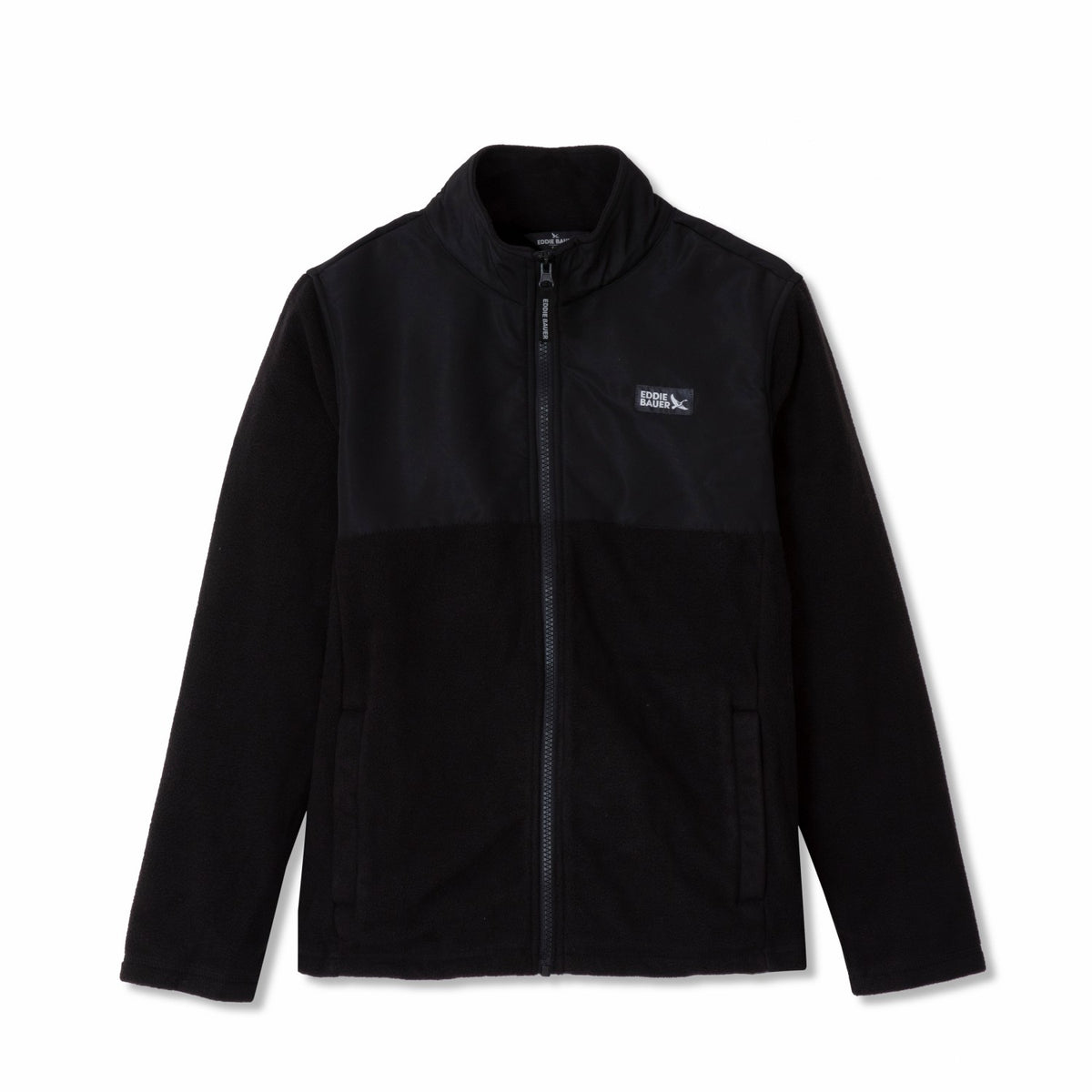 Eddie Bauer Kids Kids Quest Fleece Mixed Media Jacket