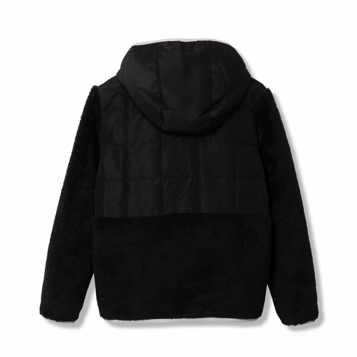 Eddie Bauer Kids Kids Fleece Mixed Media Hooded Jacket