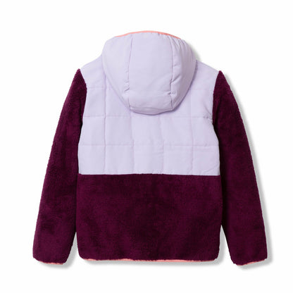 Eddie Bauer Kids Kids Fleece Mixed Media Hooded Jacket