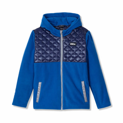 Eddie Bauer Kids Kids Quest Fleece Mixed Media Hooded Jacket