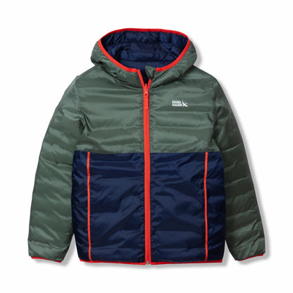 Eddie Bauer Kids Kids Reversible Cirruslite Down Hooded Jacket