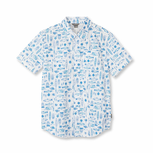 Eddie Bauer Kids Boys Short-Sleeve On The Go Poplin Shirt