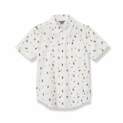 Eddie Bauer Kids Boys Short-Sleeve On The Go Poplin Shirt
