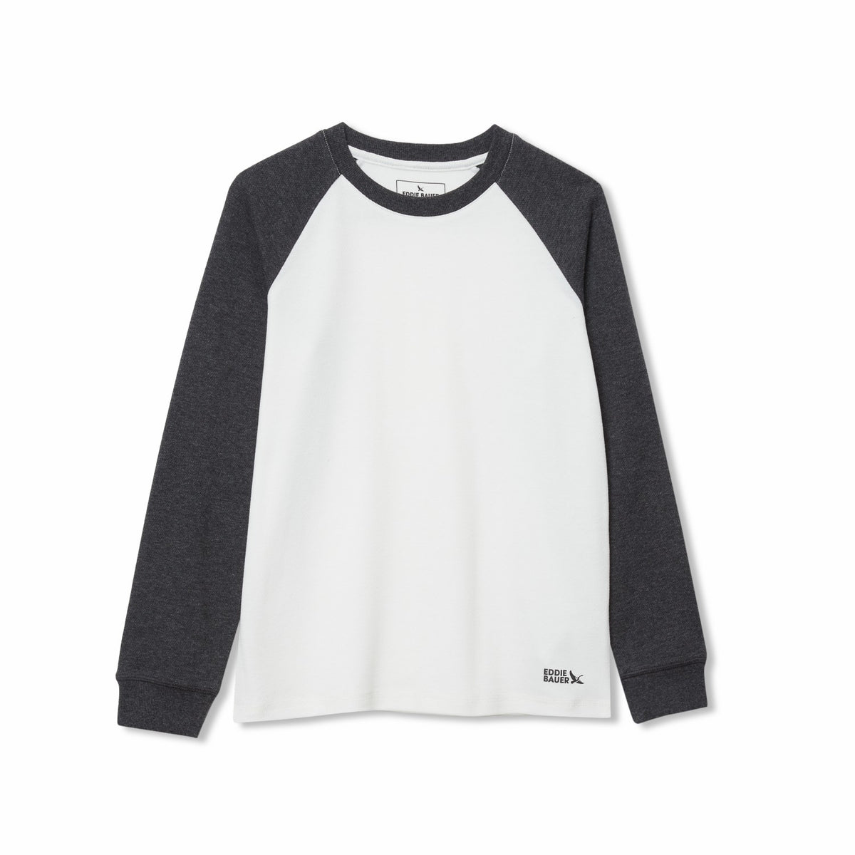 Eddie Bauer Boys Graphic Long-Sleeve Thermal Crew