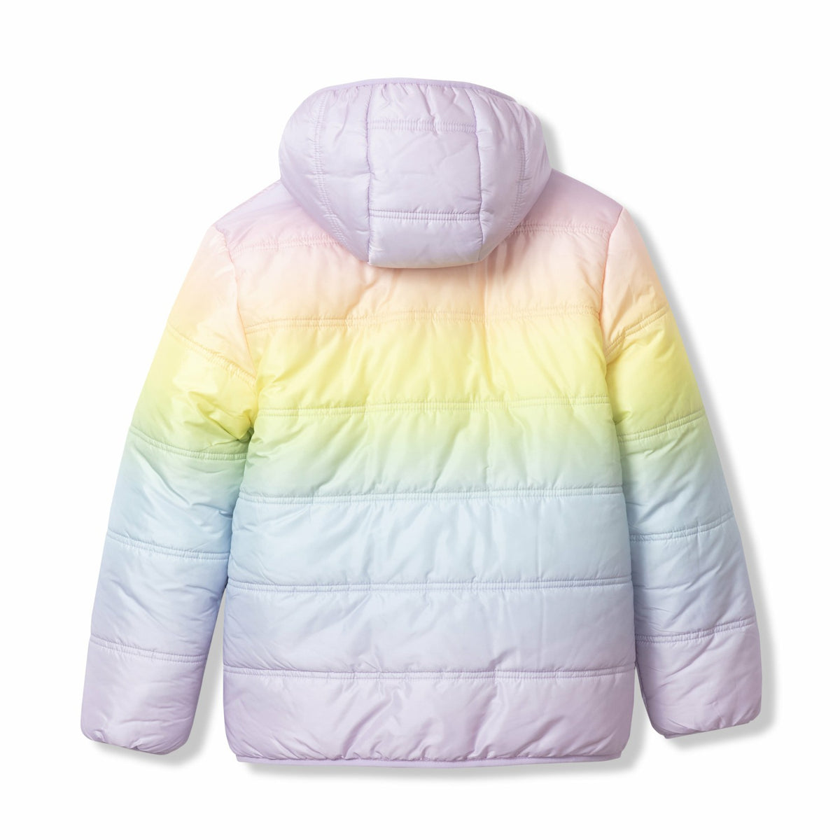 Eddie Bauer Kids Girls Deer Harbor Reversible Hooded Jacket