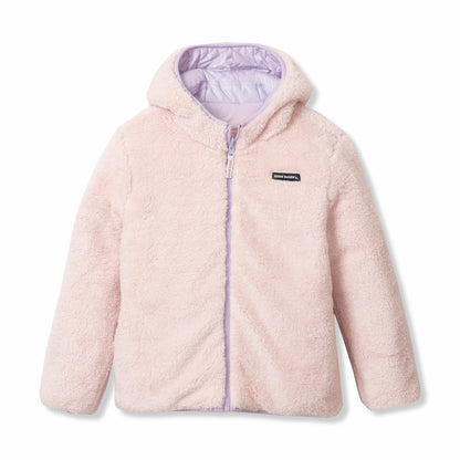 Eddie Bauer Kids Girls Deer Harbor Reversible Hooded Jacket