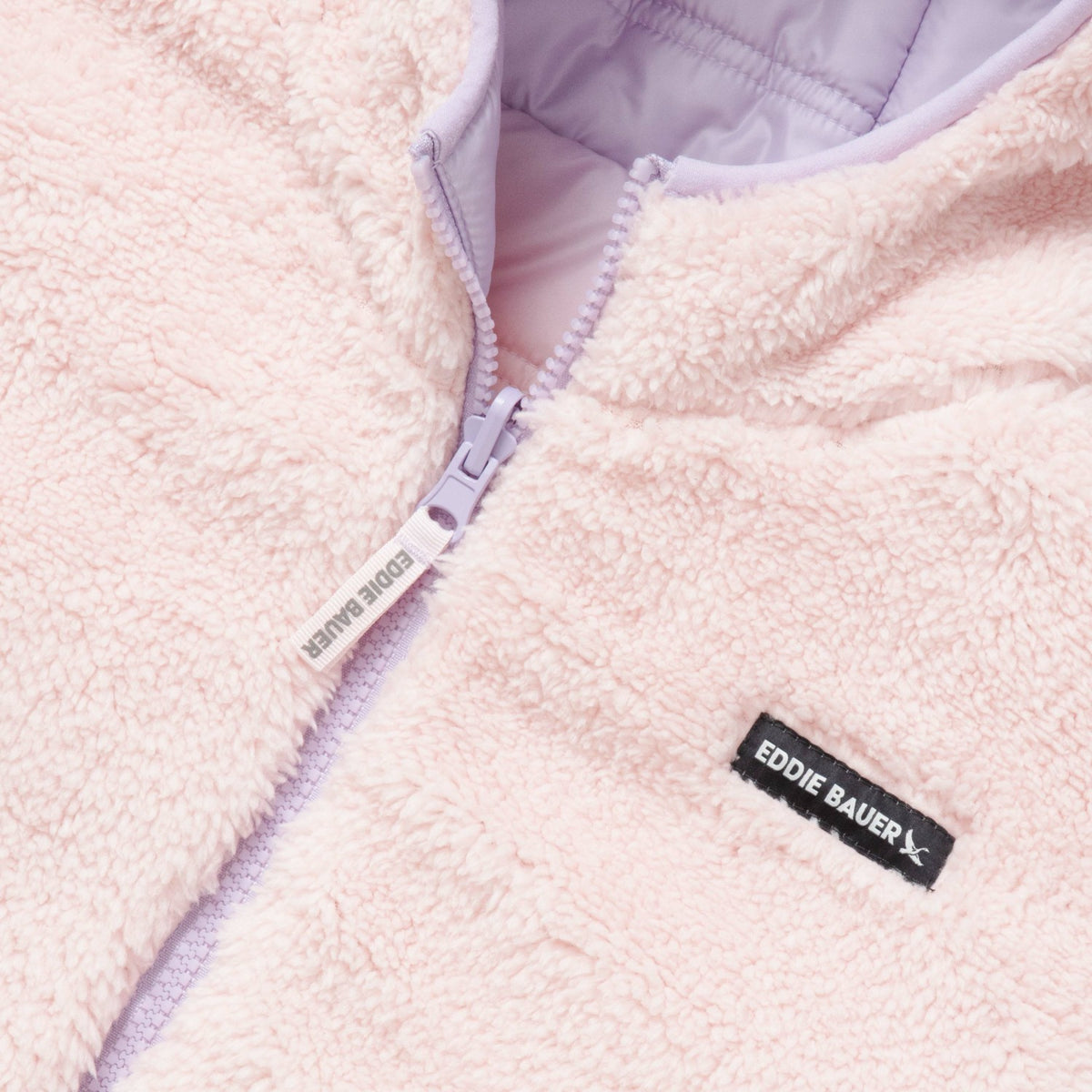 Eddie Bauer Kids Girls Deer Harbor Reversible Hooded Jacket