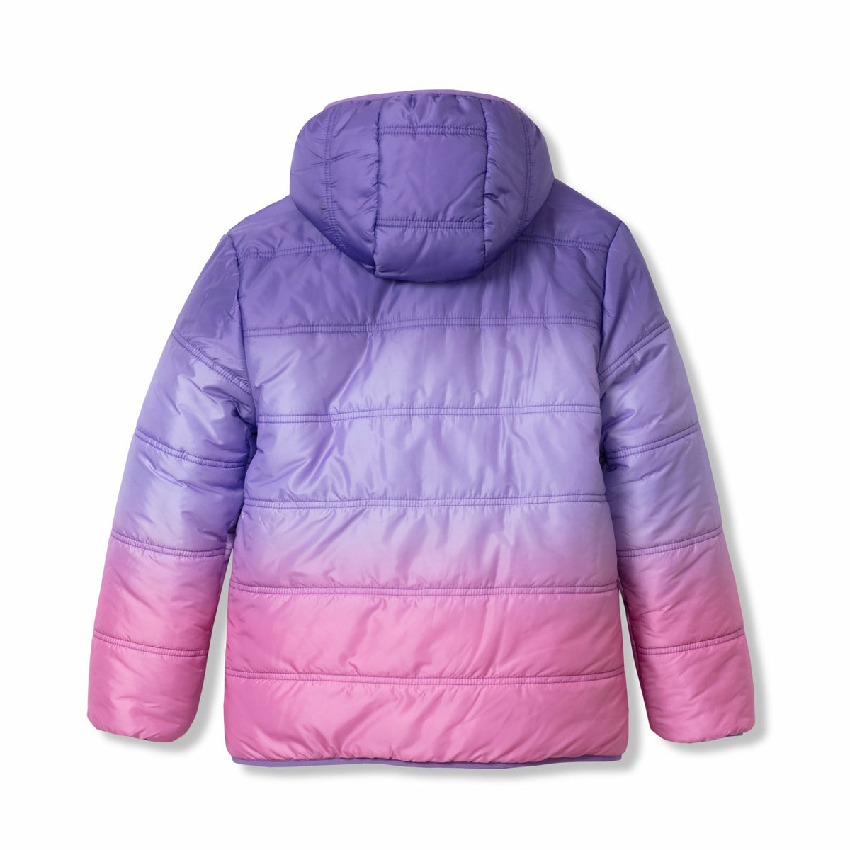 Eddie Bauer Kids Girls Deer Harbor Reversible Hooded Jacket