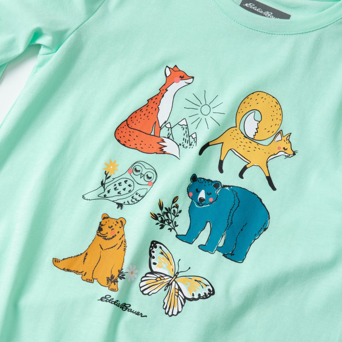 Eddie Bauer Kids Girls Graphic Long-Sleeve Tee