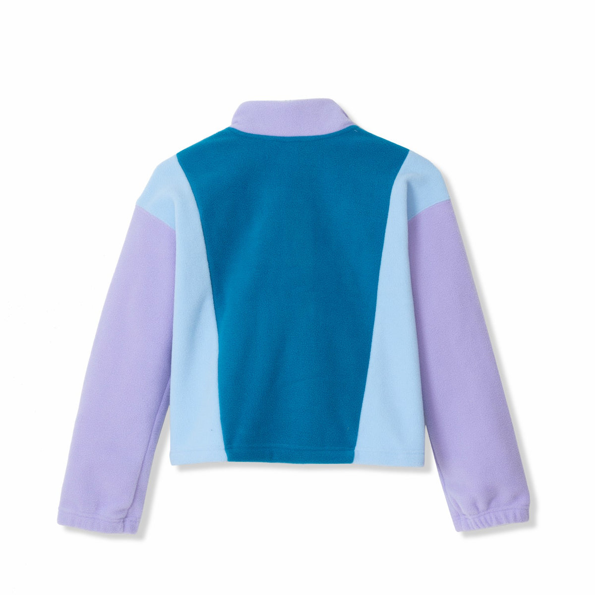 Eddie Bauer Kids Girls Quest Fleece Colorblock Full Zip Jacket