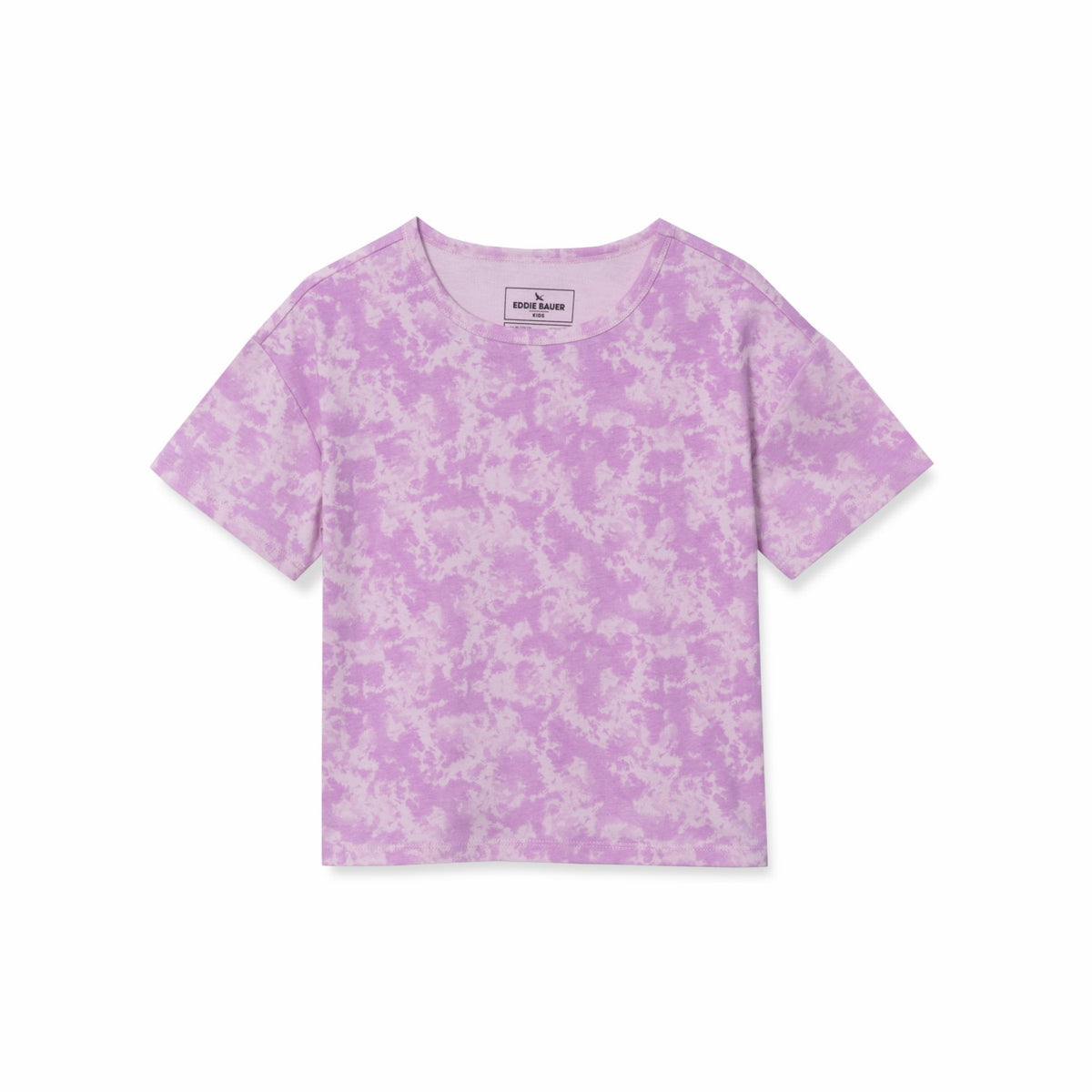 Eddie Bauer Girls Boxy Fit Printed T-Shirt