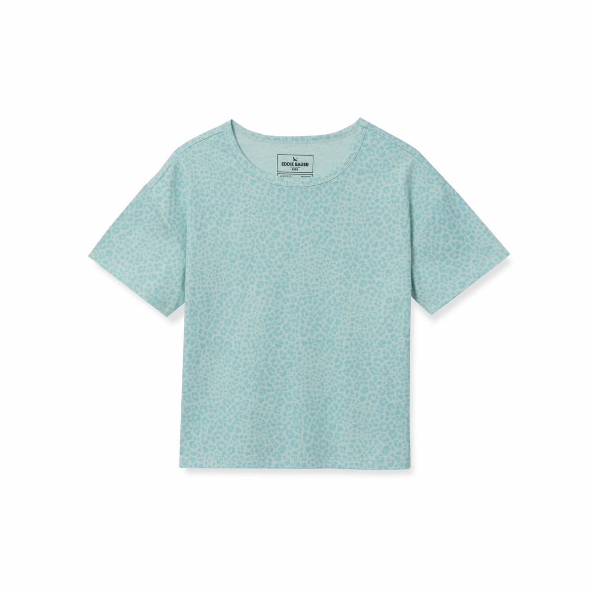Eddie Bauer Girls Boxy Fit Printed T-Shirt