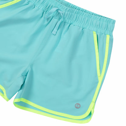 Eddie Bauer Kids Girls Sea Spray Board Shorts