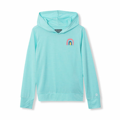 Eddie Bauer Kids Girls Sea Spray Hooded Shirt