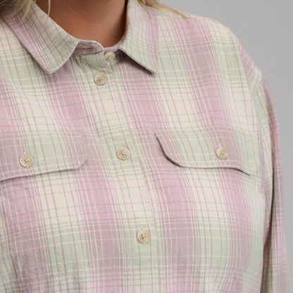 Eddie Bauer Women's Lowlands Boyfriend Overshirt