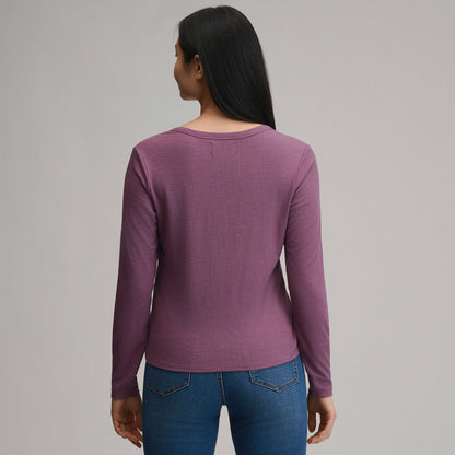 Eddie Bauer Women's Long-Sleeve Multi Button Henley