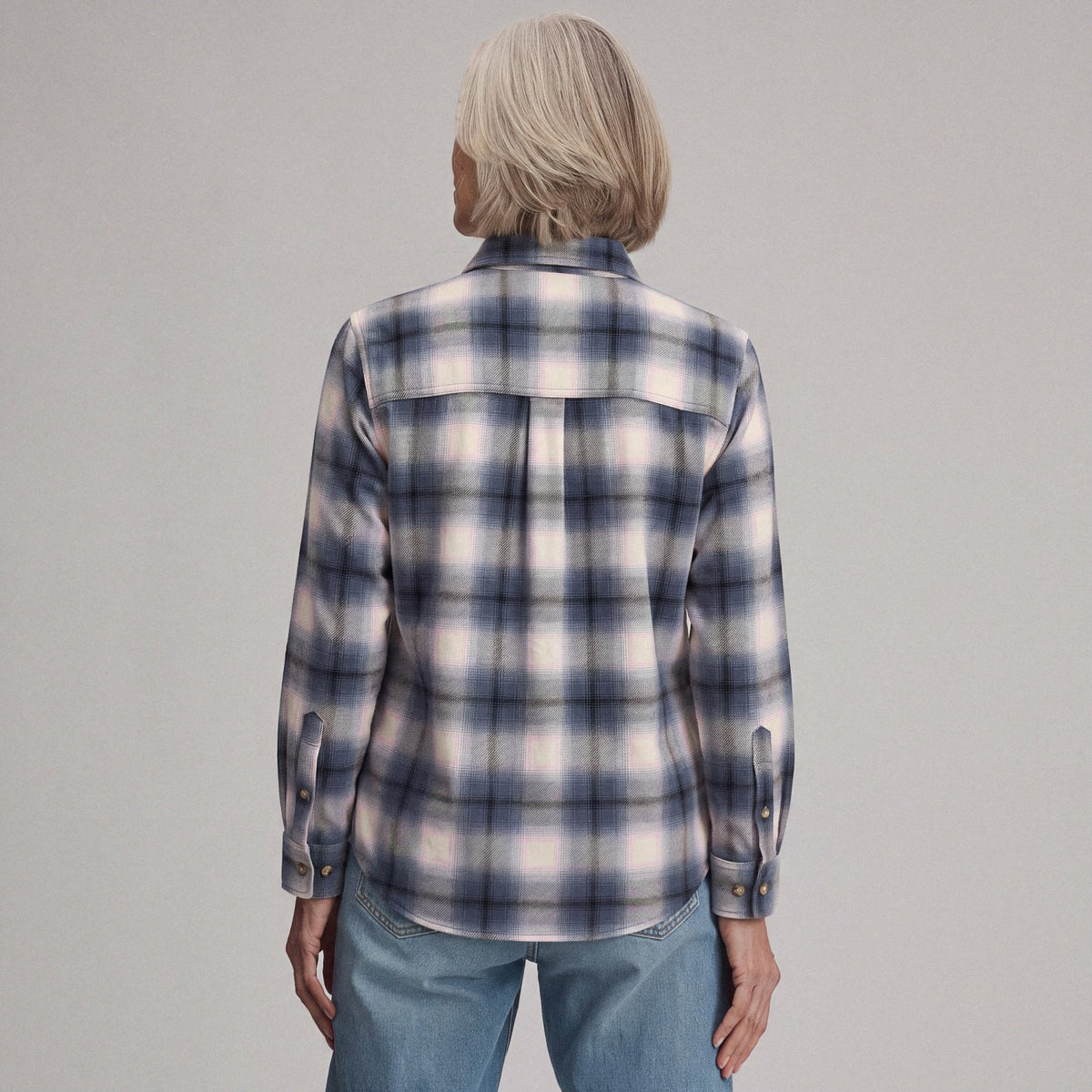 Eddie Bauer Women's Long-Sleeve Western Button-Down Shirt