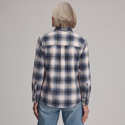Eddie Bauer Women's Long-Sleeve Western Button-Down Shirt